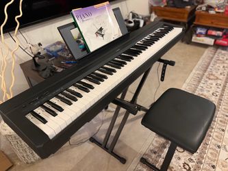Digital Piano with Stand and Bench