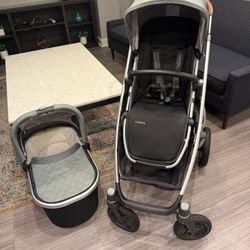 Uppababy Vista With Bassinet 