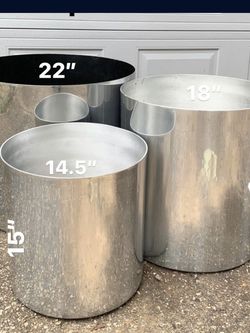 Mid Century Architectural Planters