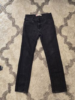 Levi's 511 Slim Jeans, Black, Size 16 (28x28)