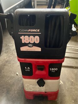 Pressure Washer 1800 PSI