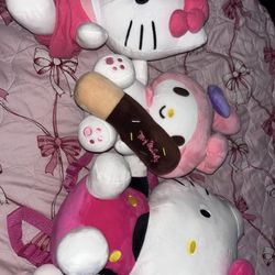 Hello Kitty Plushies 