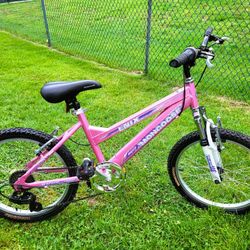 MONGOOSE 20" 6 SPEED BMX BIKE - DUAL HAND BRAKES -