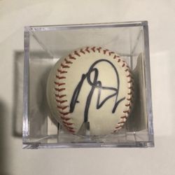 Mike Trout Signed Baseball