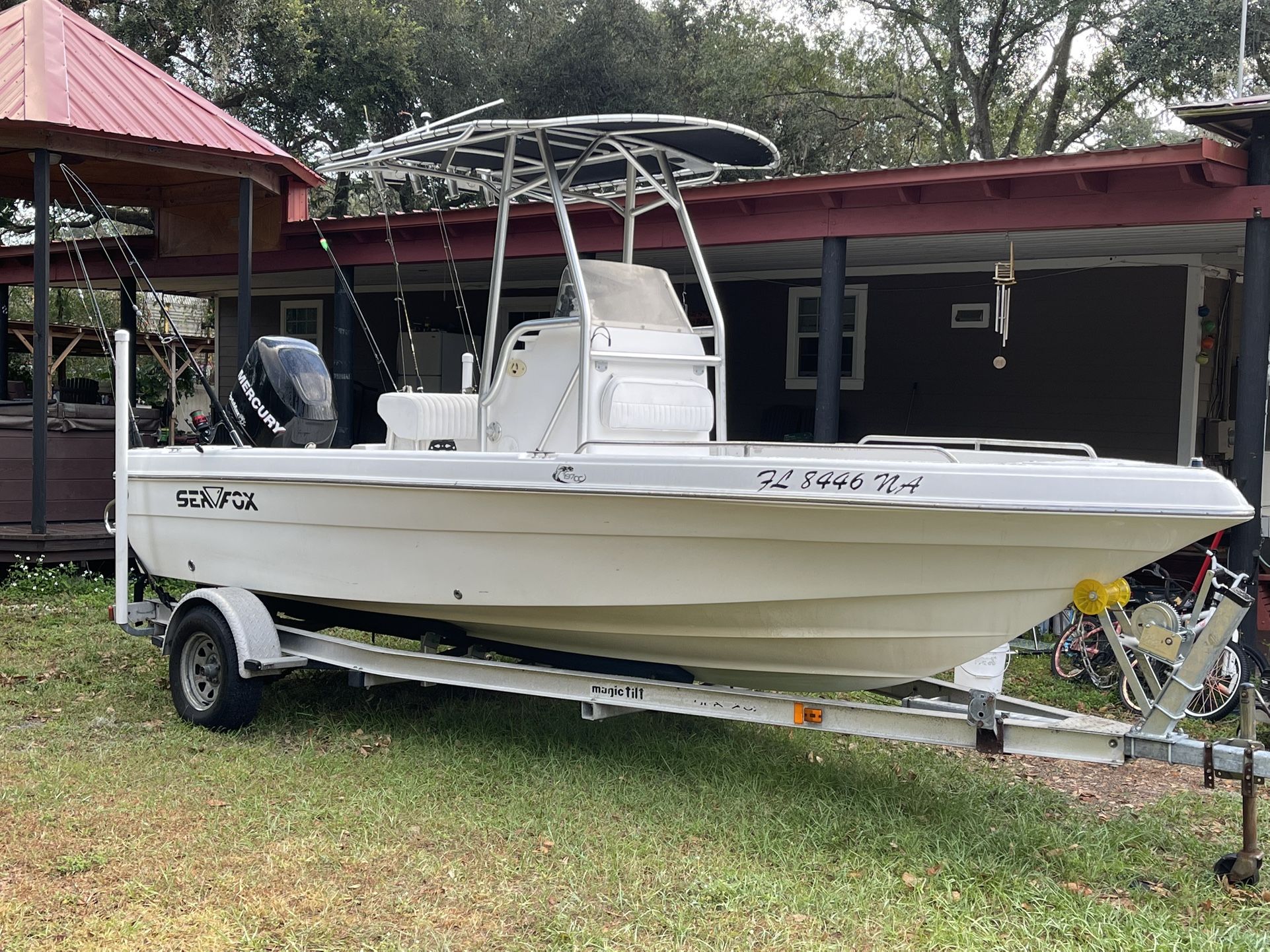 2008    19,7 Cc  Sea Fox    150 HP MERCURY OPTIMAX 