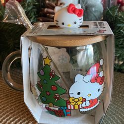 Hello Kitty Glass Mug