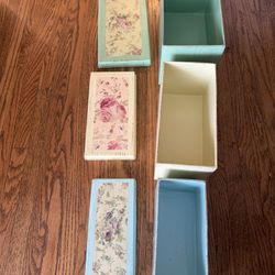 Nesting Boxes Decorative Metal 