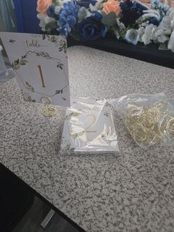 Paper Table Numbers 1-20
