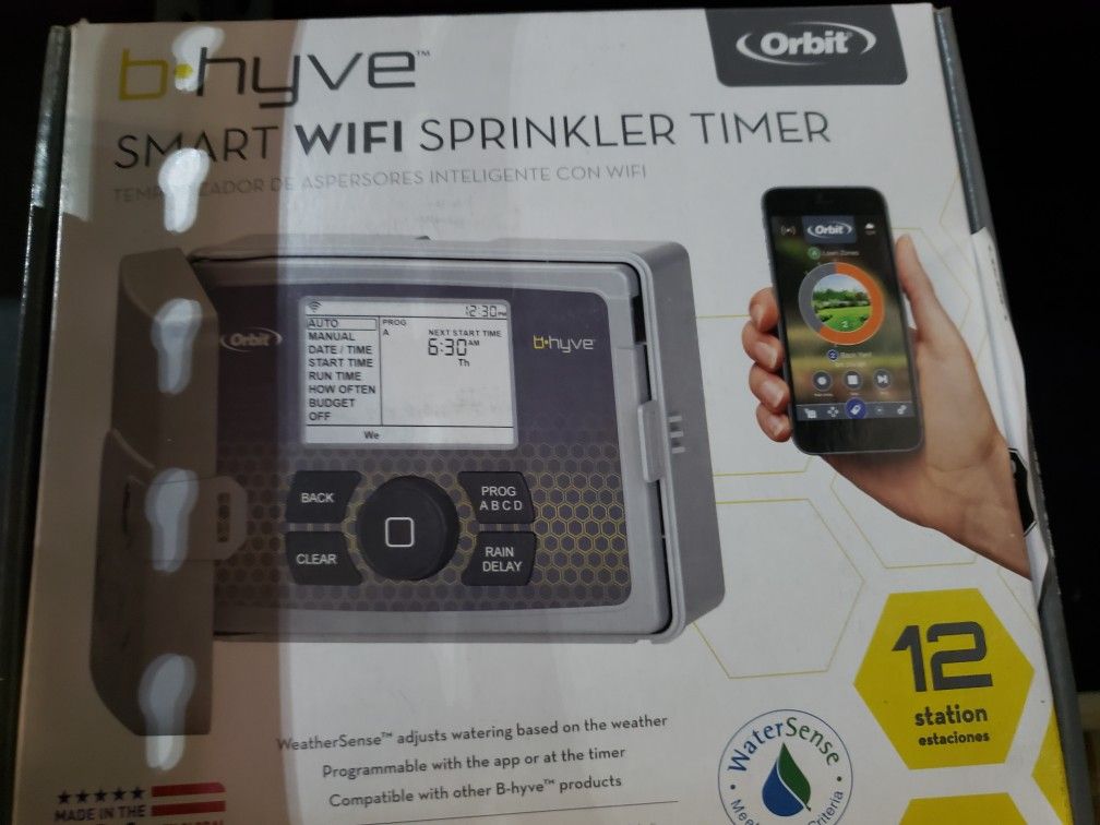 Smart Wifi Sprinkler Timer