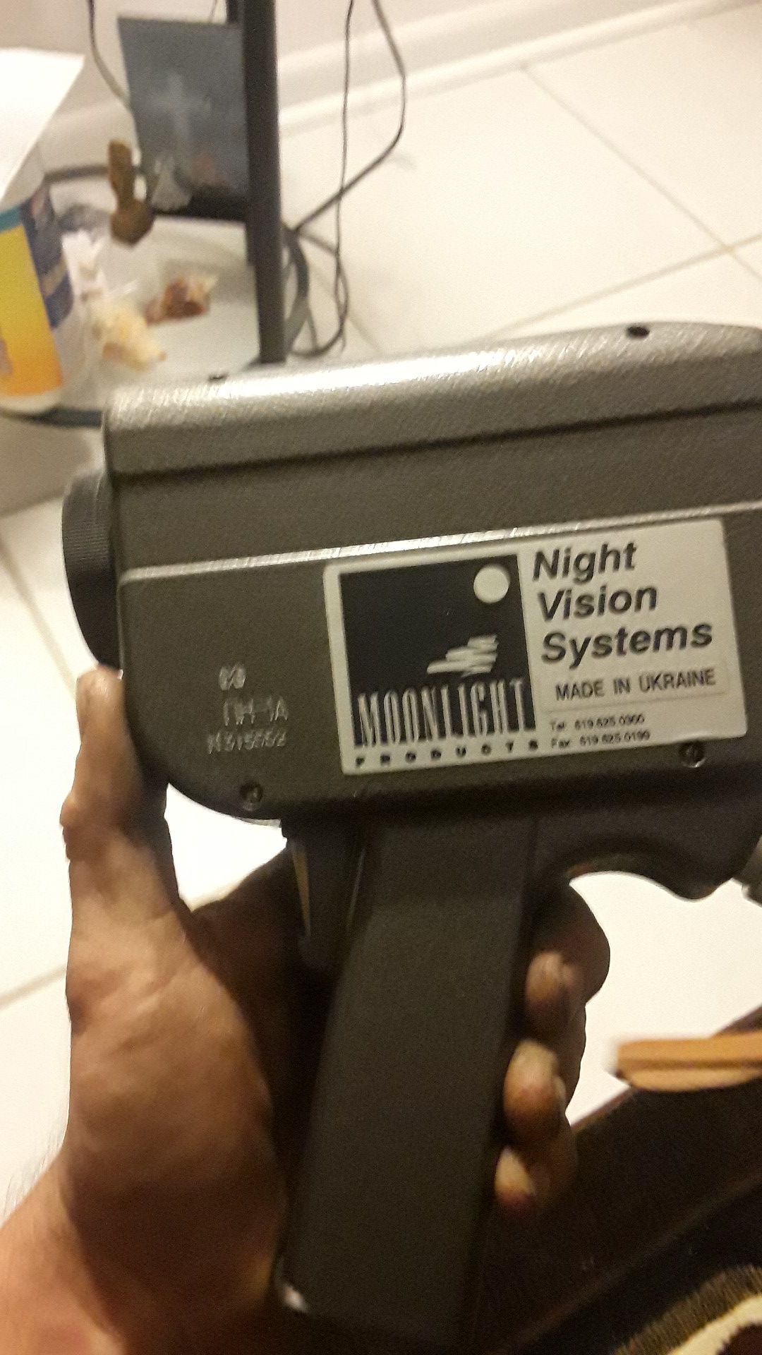 Moonlight products night vision system from the Vietnam War