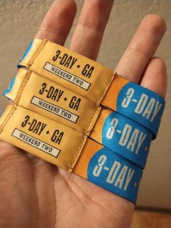 AUSTIN CITY LIMITS WEEKEND 2 PASSES