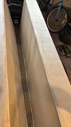 Twin box spring  – Set of Two or one Queen!