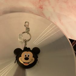 Mickey Mouse Disney Keychain For Quarters