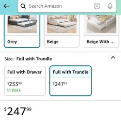 Full Size Bed