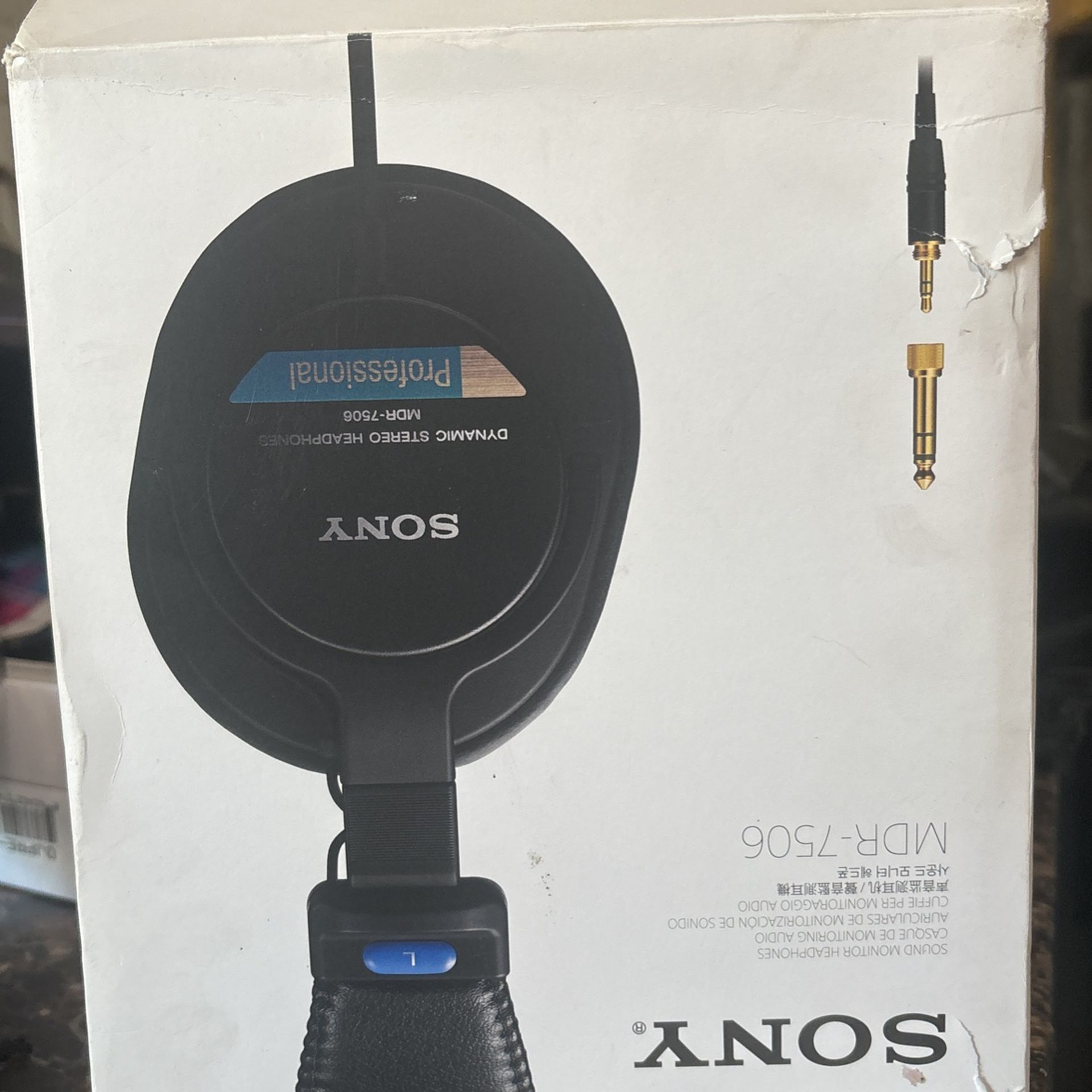 Sony Stereo Headphones (read Description)