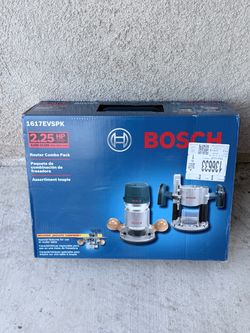 Bosch 1/4-in 12-Amp 2.25 -HP Variable Speed Combo Fixed/Plunge Router