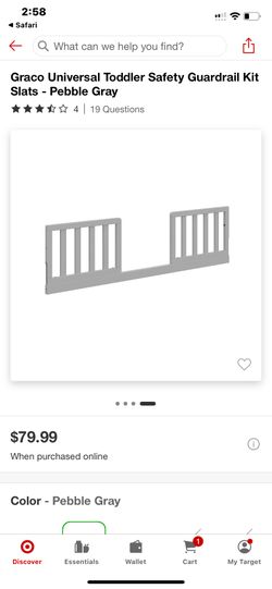 Universal Toddler Bed Rail Kit