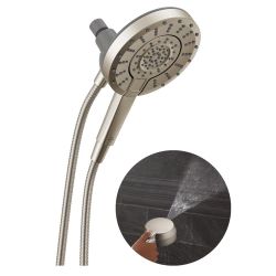 Delta In2ition ProClean 2-in-1 Shower Head Hand Shower 75546SN — Brand New