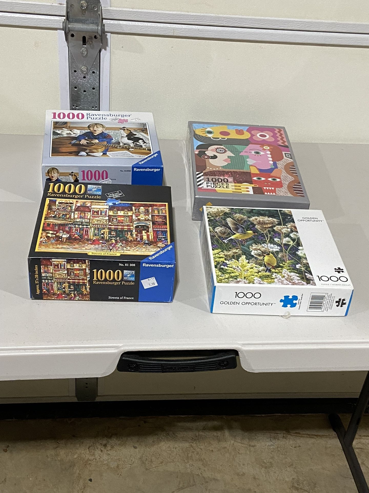 Puzzles Mostly 1000 Piece 4 for $10