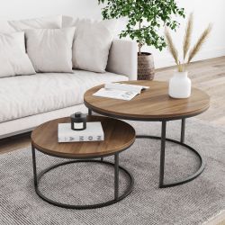 Nesting Coffee Table Ottoman Set