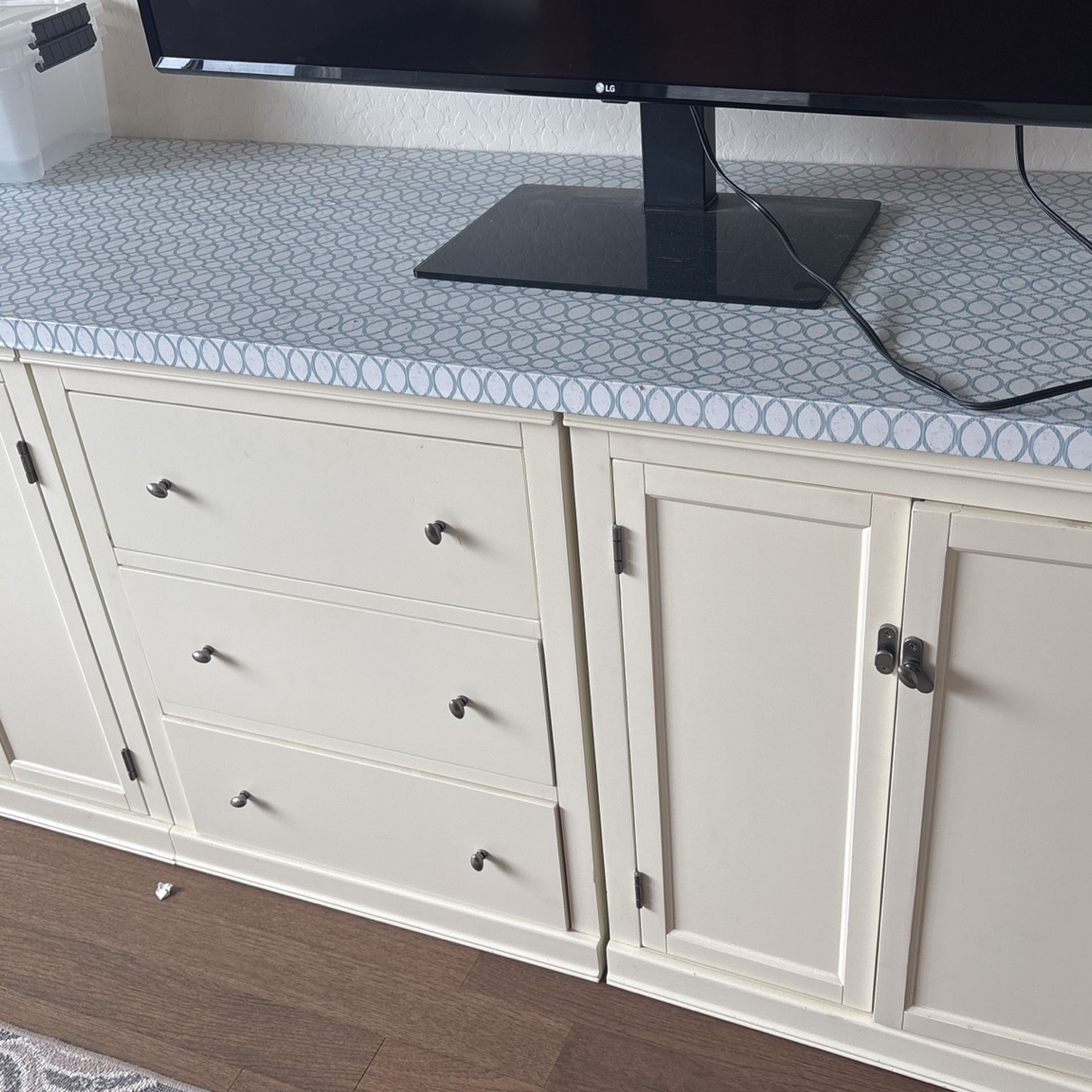 Pottery Barn  End Tables Or Make Extended Credenza