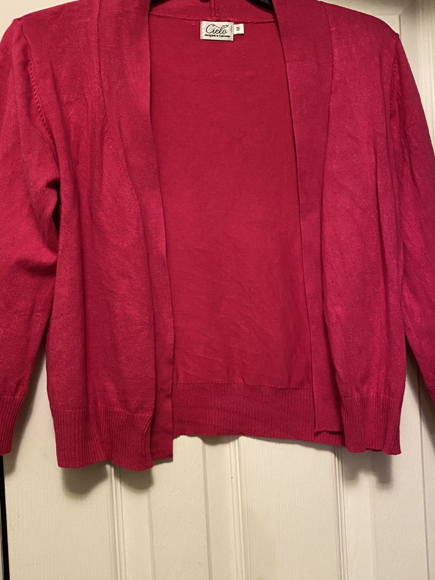 Ladies Cardigan Size M By Cielo