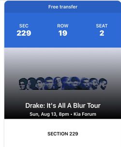 Drake Tickets