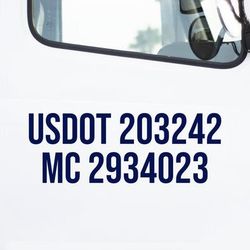 Truck stickers decals