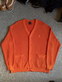 HUF Coolidge Waffle Cardigan