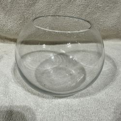 Glass Bowl Flower Vase