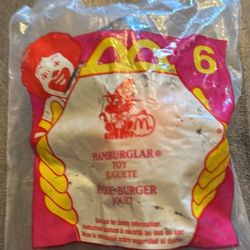 1998 McDonalds Happy Meal Hamburgler Toy #6 