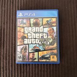 Grand Theft Auto V (GTA V) for the PlayStation 4 (PS4) console