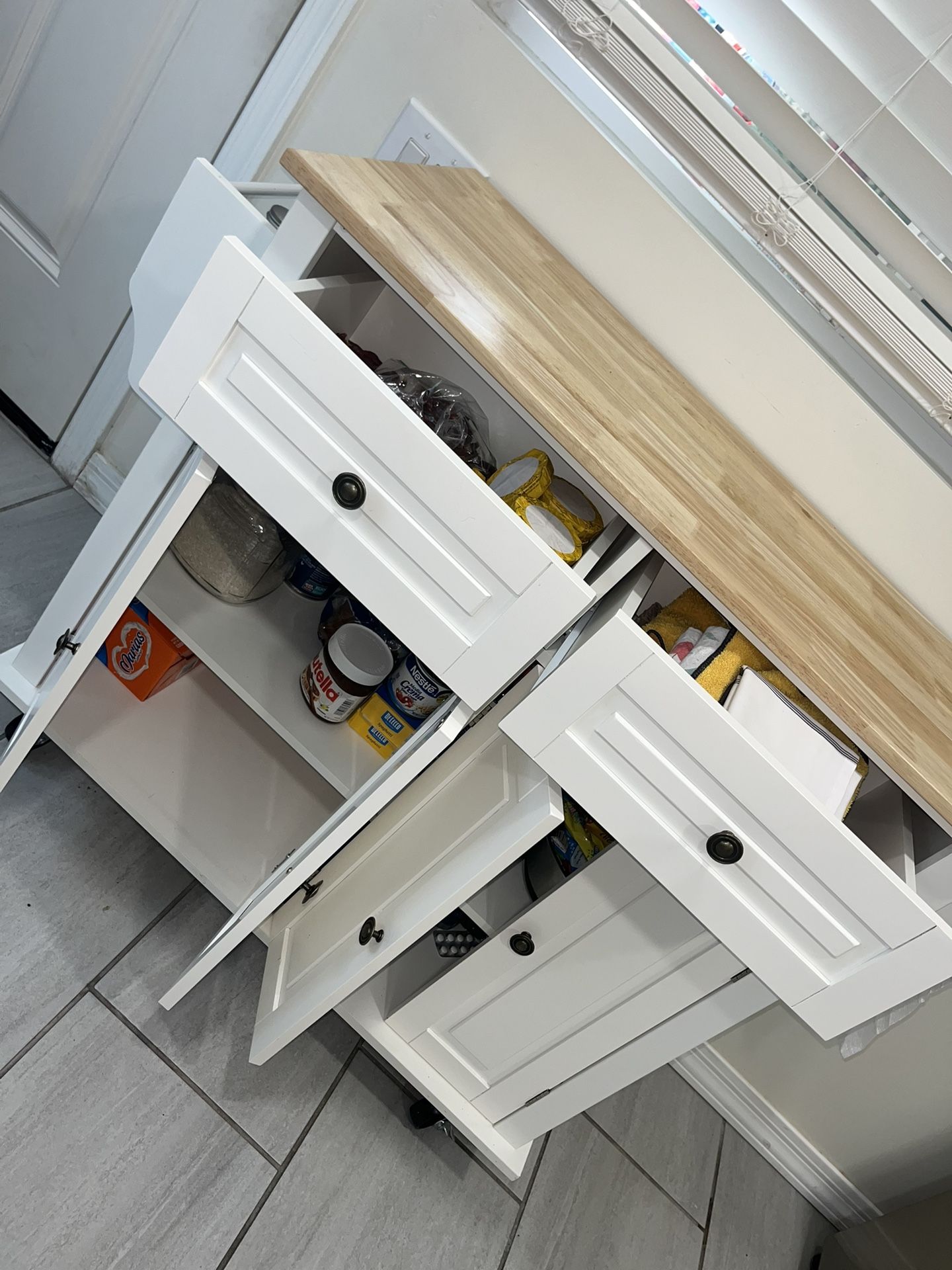 Kitchen furniture and can be used as a table