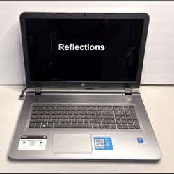 HP Laptop 17-g-148dx 17.3” 1 TB 4 GB Ram 2.20 GHZ Intel i3-5020u windows home A/C cord Battery