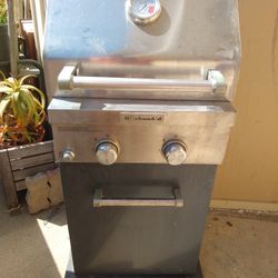 High Quality 2 Burner BBQ Grill Compact Rolling Wheeled Kitchen Aide 304 Stainless Propane Gas Weber Charbroil Nexgrill Cuisinart Camp Napoleon Mesa 