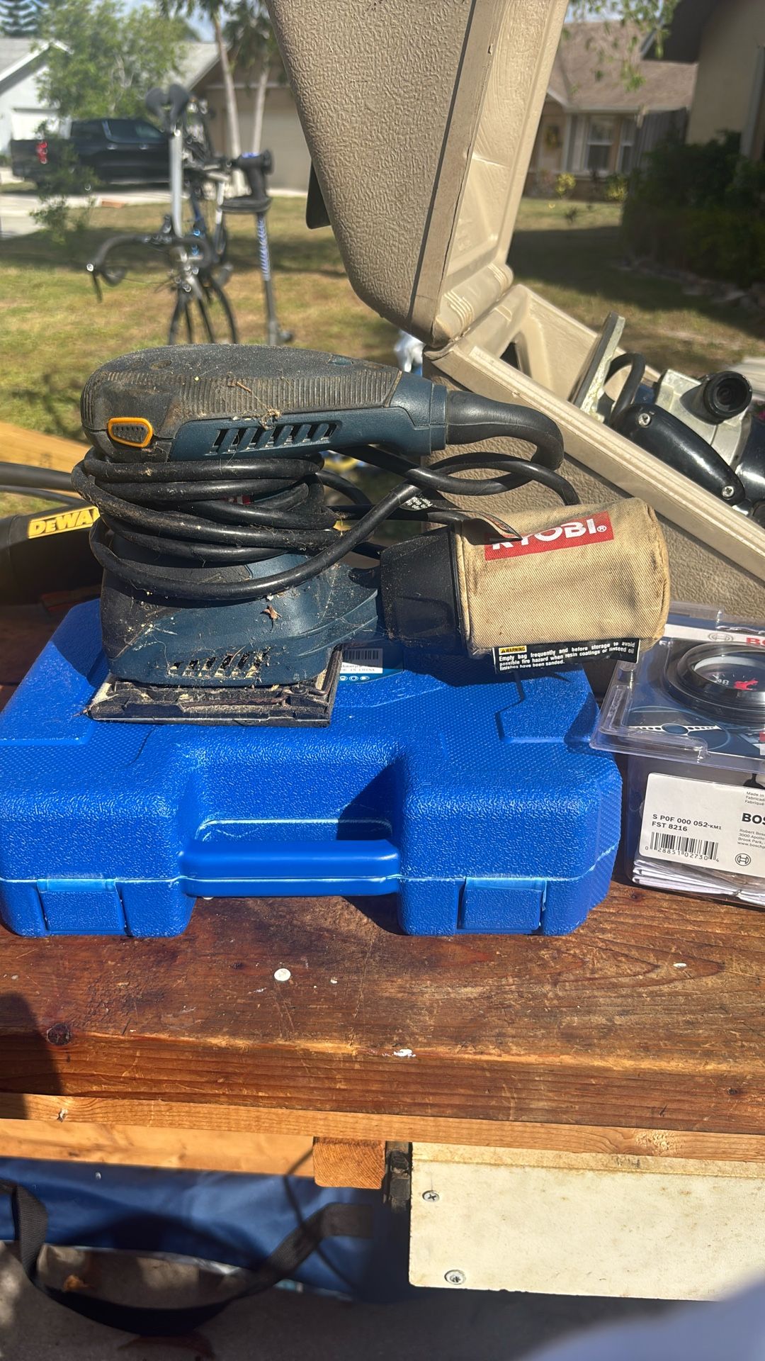 Box Sander Electric No Case