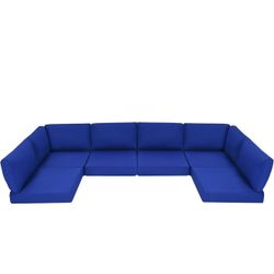 Brand New Navy Blue Outdoor Replacement Cushions