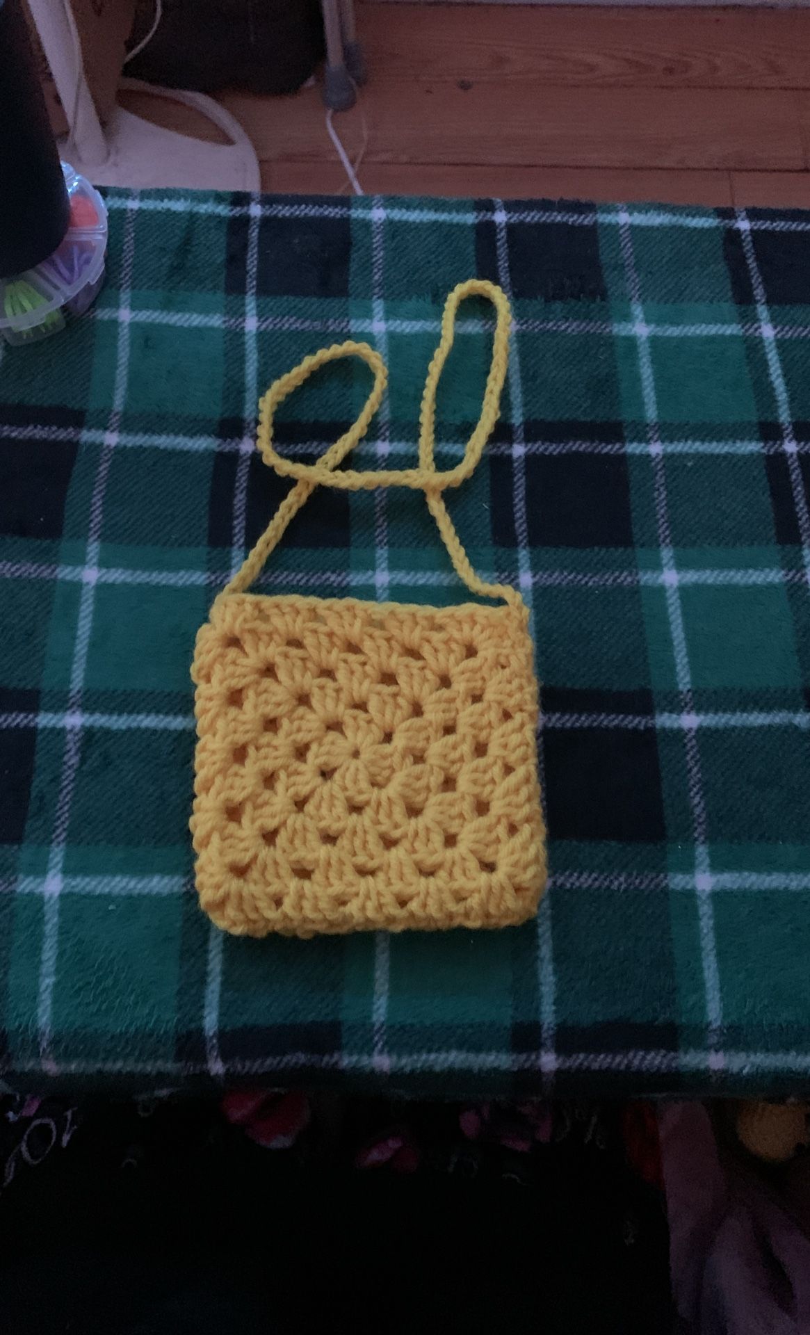 Small Crochet Square Bag