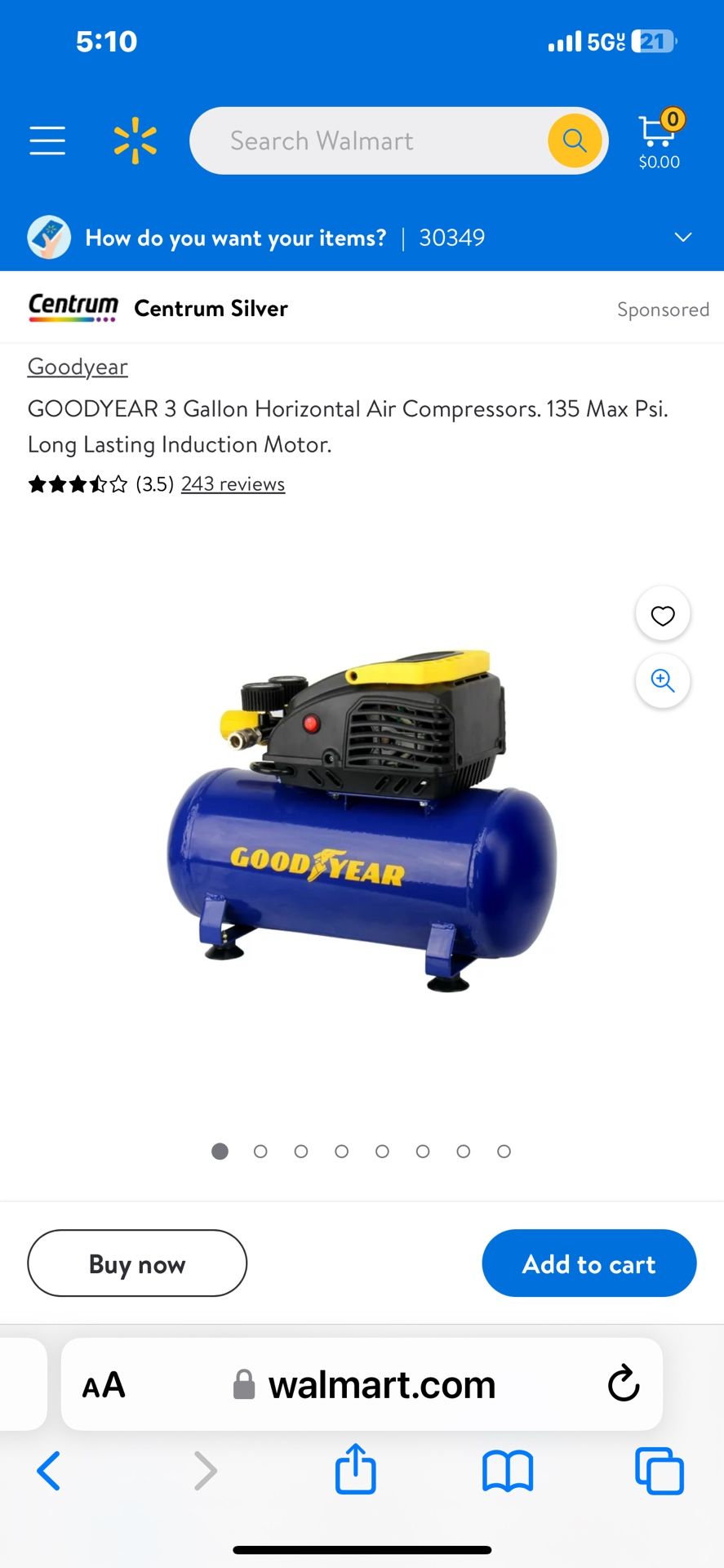 Good Year Air compressor 