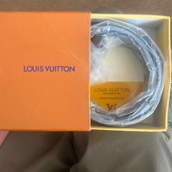 Louis V Belt Black
