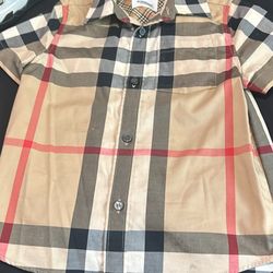 Toddlers Burberry Shirt 4 T 