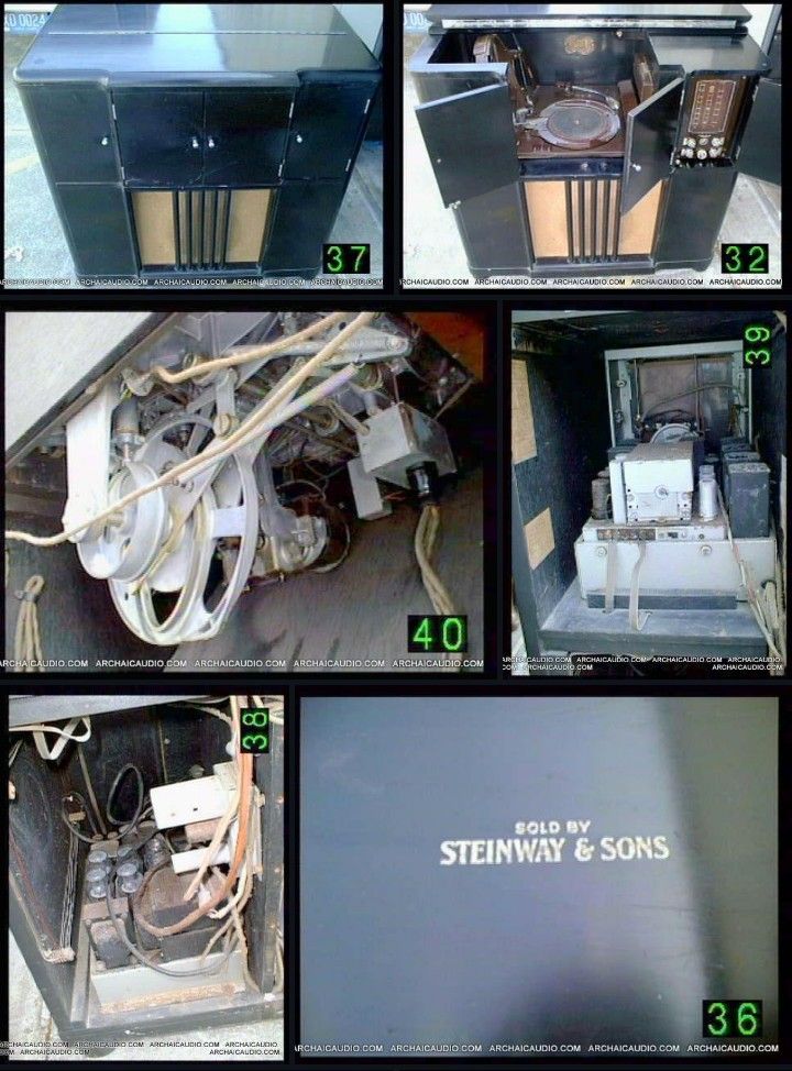 Rare Steinway capehart concert grand ebony radio console flip over changer in Virginia