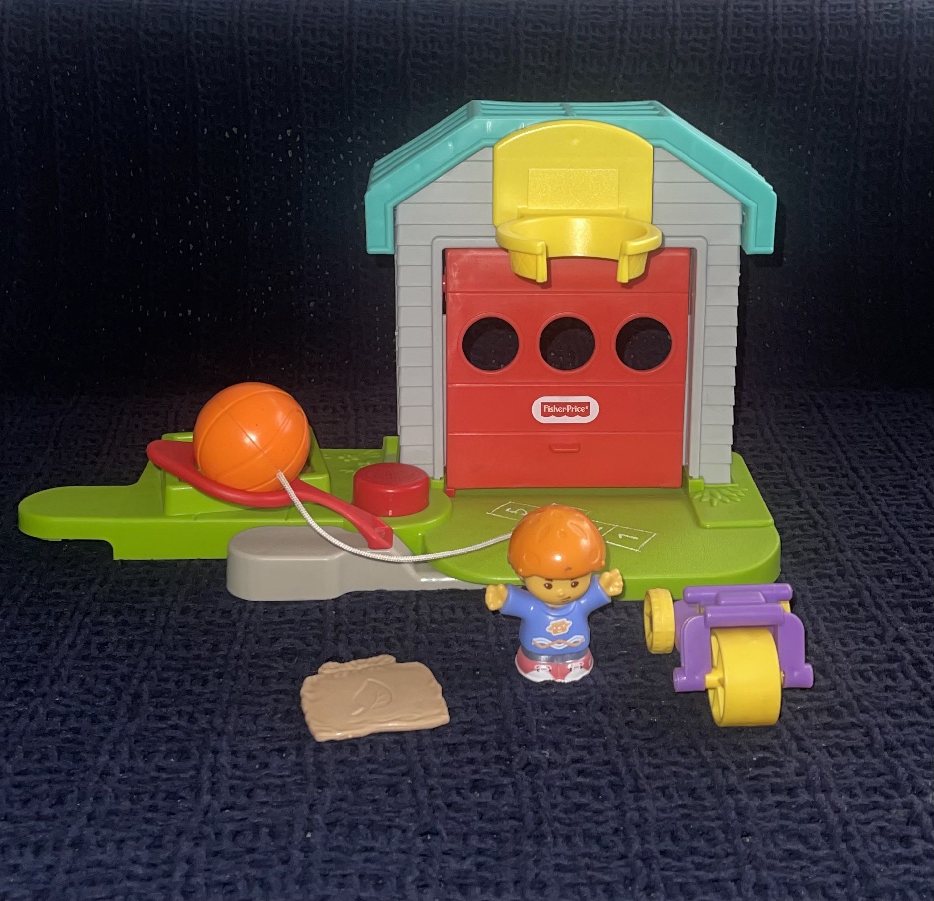 Little People Basketball Set