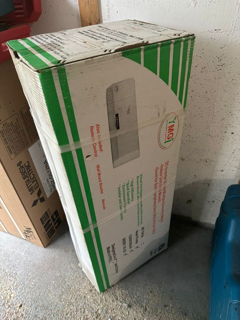 YMGI Indoor Air Handler. Blower. Ductless Air Conditioning Unit