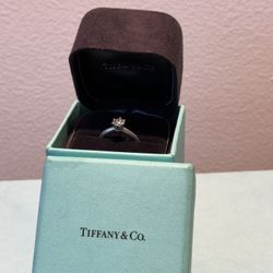 Tiffany’s Engagement Ring, Size 7 1/4