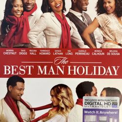 The BEST MAN HOLIDAY (Blu-Ray + DVD-2013) Taye Diggs + Morris Chestnut!