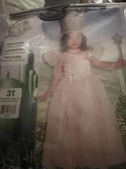 3T Glinda the good witch costume