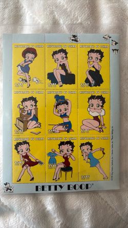 Betty Boop Stamps