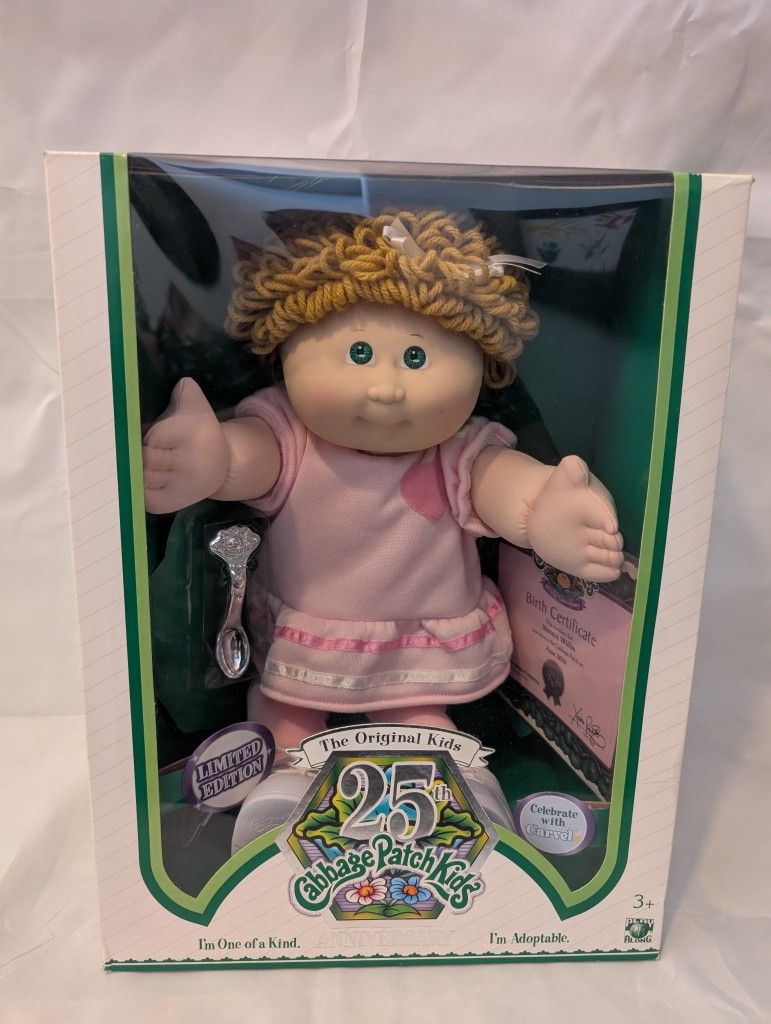 25th Anniversary Cabbage Patch Kids Doll