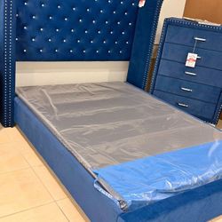 New 4pc bedroom set in box buy now pay later $39 down no credit needed